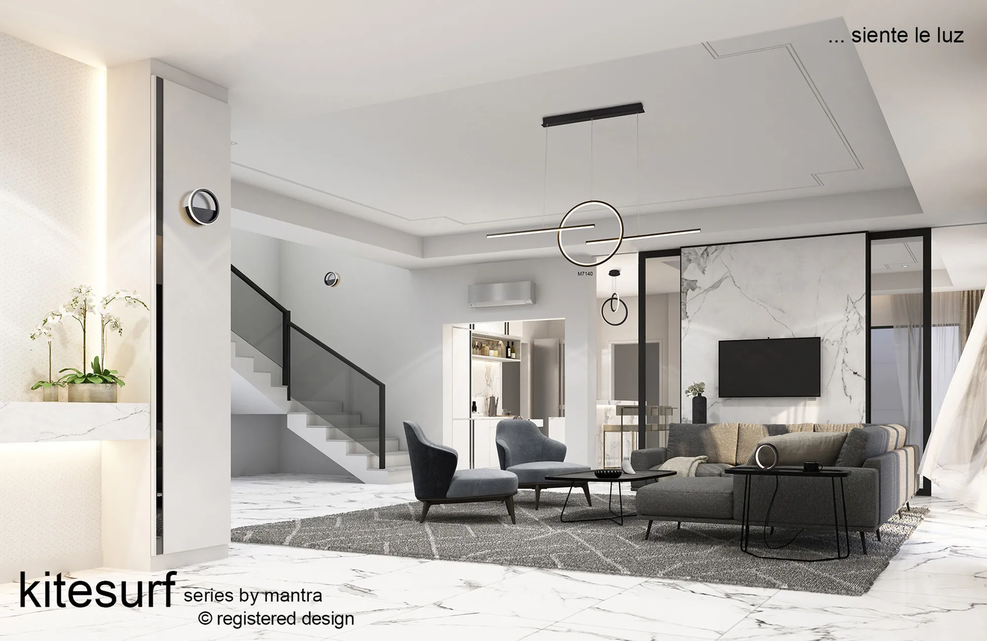 Kitesurf Black Ceiling Lights Mantra Linear Fittings Kitesurf Black Ceiling Lights Mantra Linear Fittings